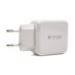 Сетевое зарядное устройство PowerPlant W-250 USB QC 3.0: 220V, 3A