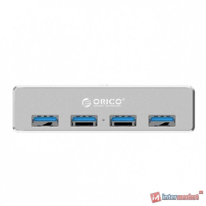 USB HUB 4-port USB 3.0 Orico MH4PU, Silver